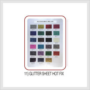 Glitter Sheet Hot Fix (Hs Code : 8308.90.9... Made in Korea